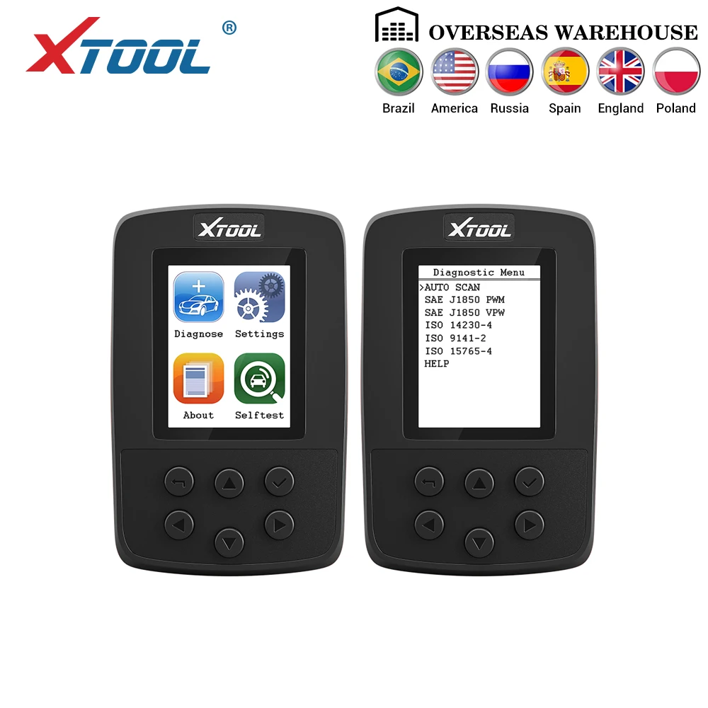 XTOOL SD100 Volle OBD2 считыватель кодов