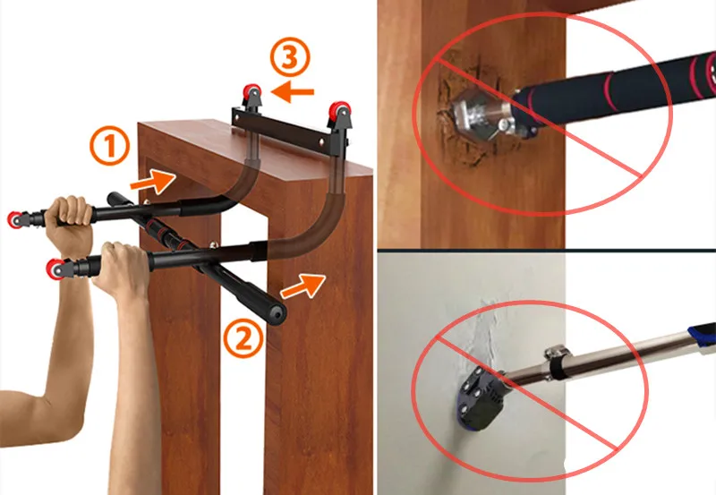 4 in 1 door pull-up - multifunctional