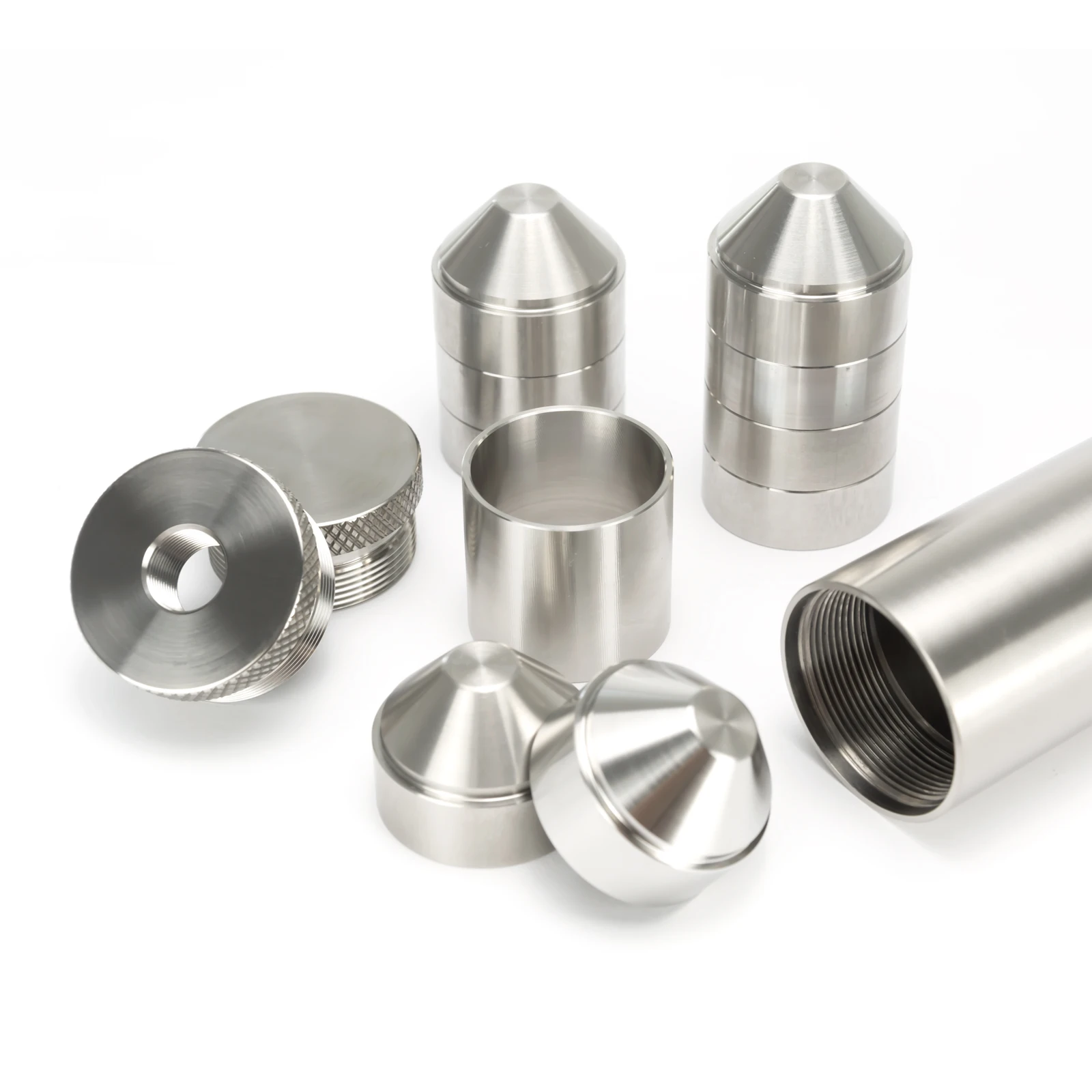 outlet online shop 7"L 1.45"OD 1/2x28 or 5/8x24 Titanium