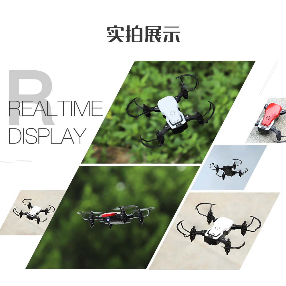 LF606 Mini Drone with Camera wifi FPV Foldable RC Mini Quadcopter with 4K Camera HD Altitude Mini Dron Kids Toy RC Helicopter