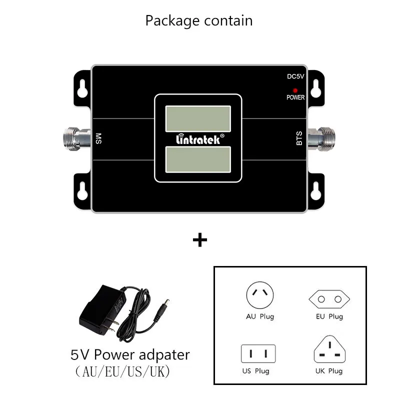 lintratek dual band 2G 3G GSM 900 signal booster