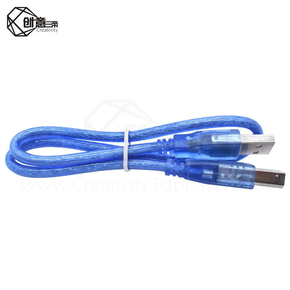 1 шт. USB кабели типа A папа Тип B 50 см 3D принтер части плата BM кабель без магнитного