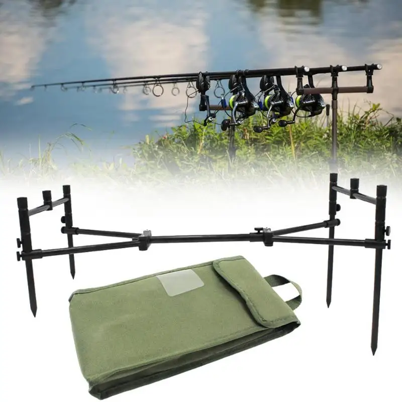 

Aluminum Alloy Sea Fishing Pole Scalable Bracket Detachable Rod Rack Stand Fish Tackle Pesca Iscas Tools Fishing Accessories
