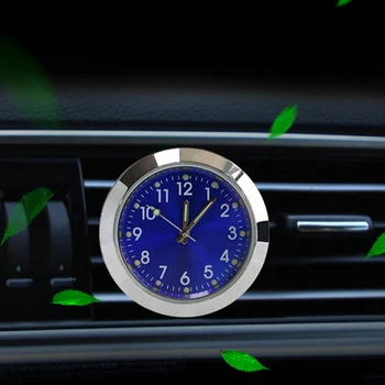 

Quartz Pocket Car Watch Analog Clock Decor Perfume Luminous Accessories Mini