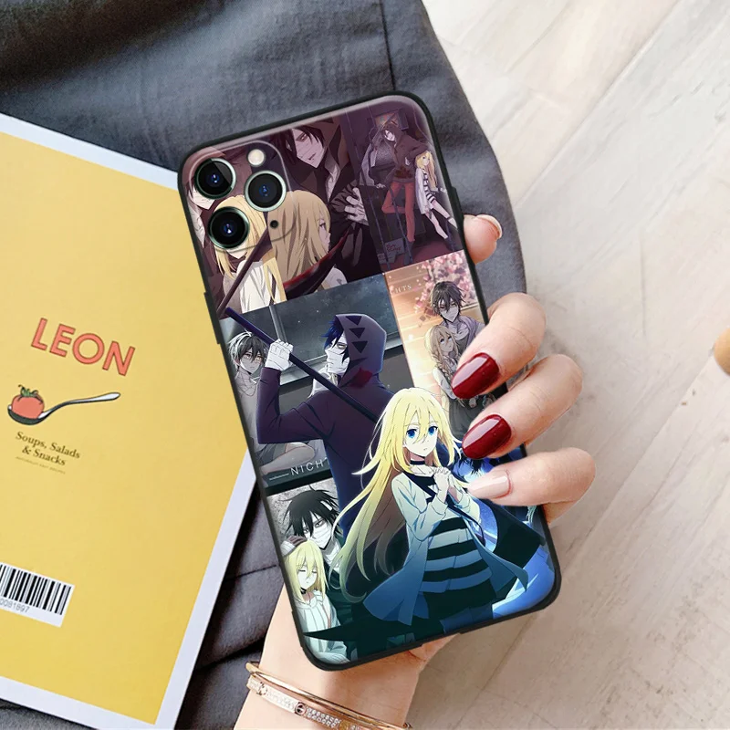 Satsuriku no tenshi Рэйчел арт силиконовых кейсов для iPhone Se 6 6s 7 8 Plus X XR XS 11 12 Mini Pro Max стекло
