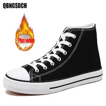 Брендовые парные модели; зимняя хлопковая обувь; бархатная теплая универсальная парусиновая обувь для мужчин и женщин; Молодежная модная спортивная обувь; обувь на плоской подошве