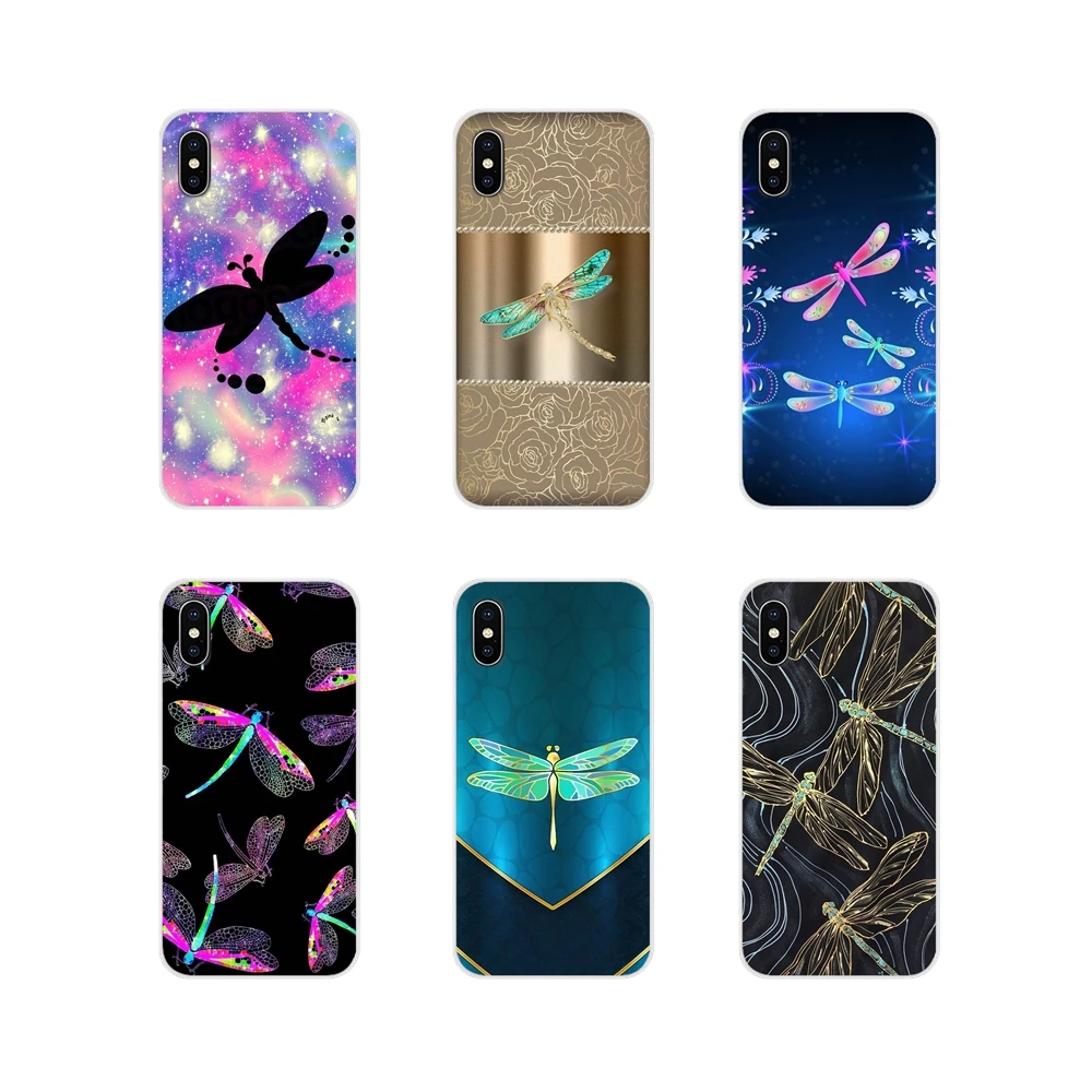 Accessories Phone Cases Covers For Samsung A10 A30 A40 A50 A60 A70 M30 Galaxy Note 2 3 4 5 8 9 10 PLUS Dragonfly Animal Art | Мобильные