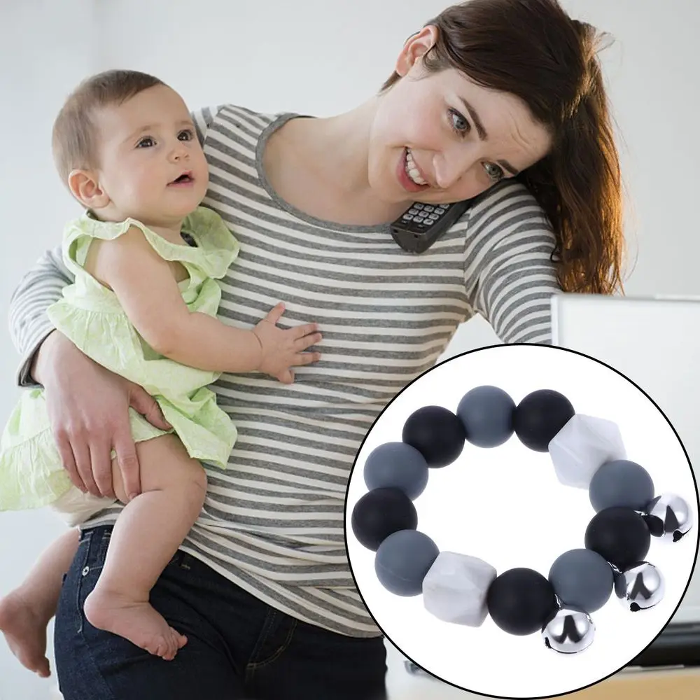 

1pc Creative Soft Durable Useful Teether Toy Hand Chain Teether Bracelet