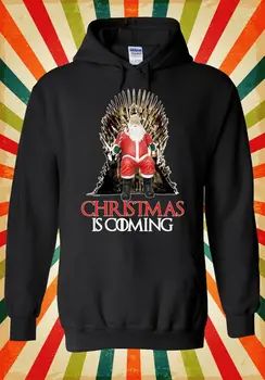 

Christmas Coming Santa Game Thrones Men Women Unisex Top Hoodie Sweatshirt 1684 winter summer coat streetwear gym jogger