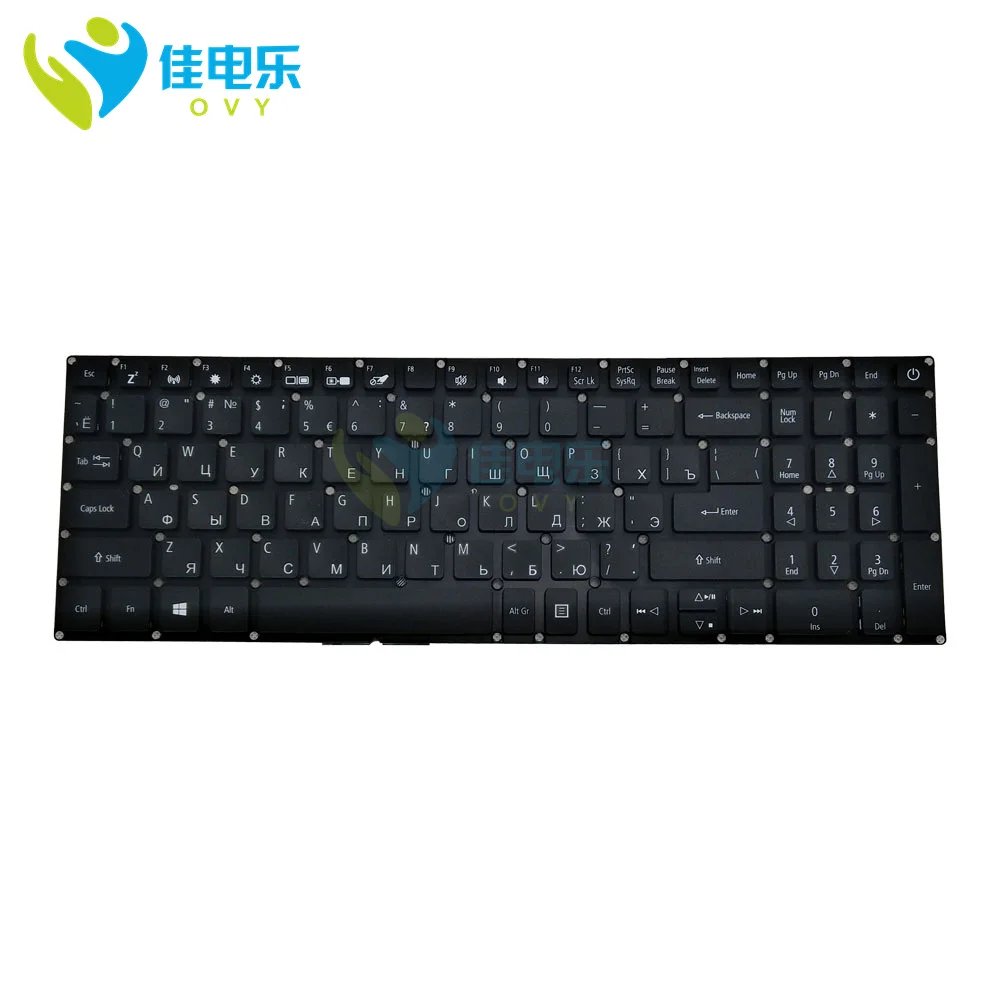 teclado do laptop russa para acer aspire ru teclados de pc