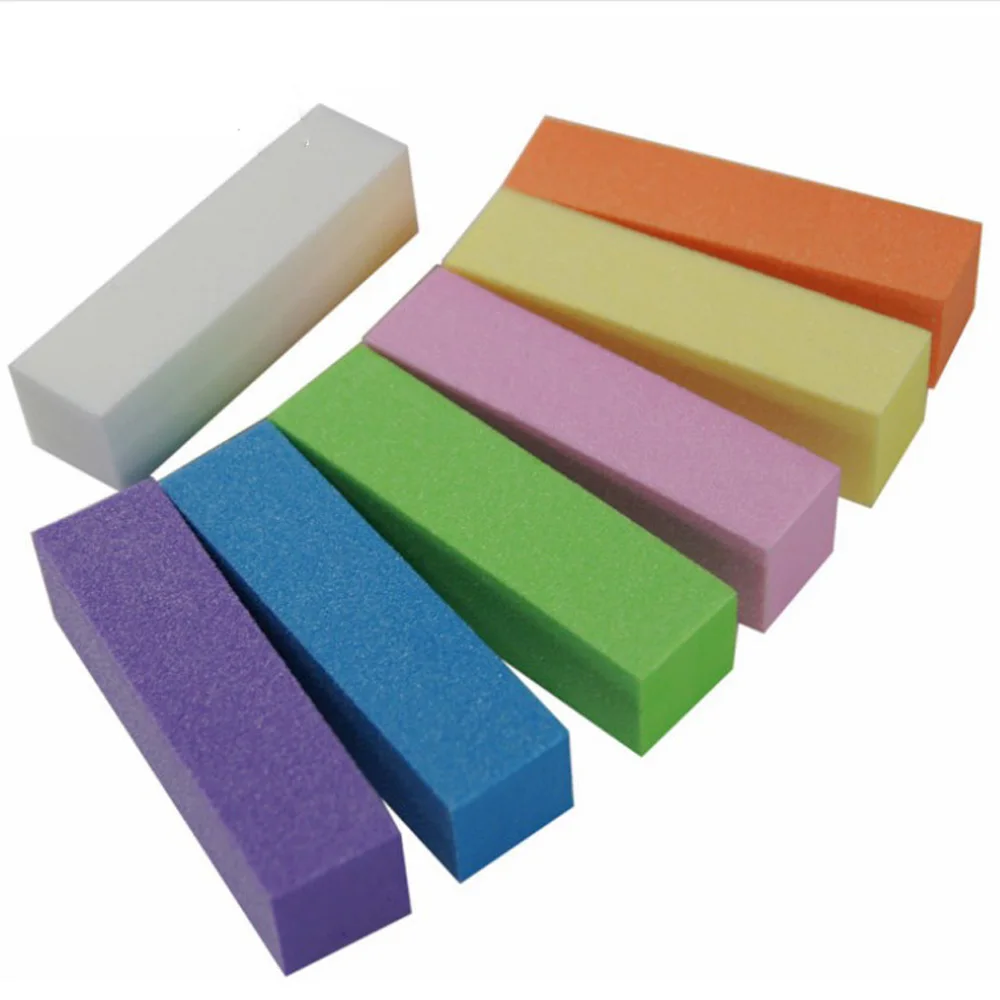 

NWE Sponge Nail File Buffer Block Nail Buffers File For UV Gel Nail Polish Sanding Buffer Strips Manicure Pedicure Tools