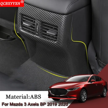 

Car Styling Car Armrest Box Kick-proof Sequins Rear Air Outlet Sticker Sequins Auto Accessories For Mazda 3 BP Axela 2019 2020