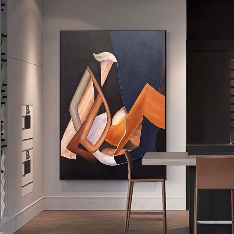 Modern Home Decoration Canvas Paintings Wall Art For Living Room Decorative Painting Orange Villa Decoration Modern Home Decoration Canvas Paintings Wall Art For Living Room Decorative Painting Orange Villa Decoration