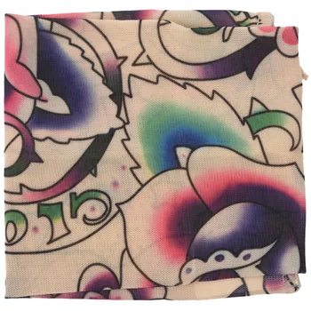 

New 2 Pcs Star Flower Pattern Fake Tattoo Sleeve cover