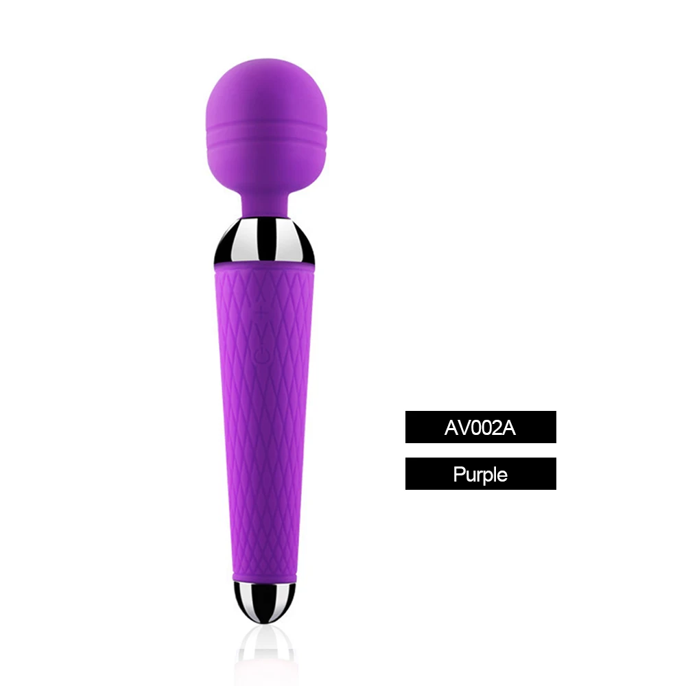 Wireless Dildos AV Vibrator Magic Wand for Women Clitoris Stimulator USB Rechargeable Massager Goods Sex Toys for Adults 18 16