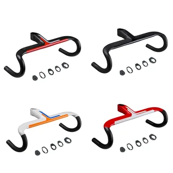 

2018 T800 UD Weave Carbon Handlebar 28.6mm Integrated Bar Road Bicycle Handlebar 42cm 100mm