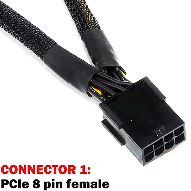 Indulge Arabic skill pci express connector 8 pin 6 2 split I think I'm ...