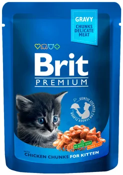 

BRIT BRIT PREMIUM CAT CHICKEN CHUNKS FOR KITTEN for kittens with chicken 100g