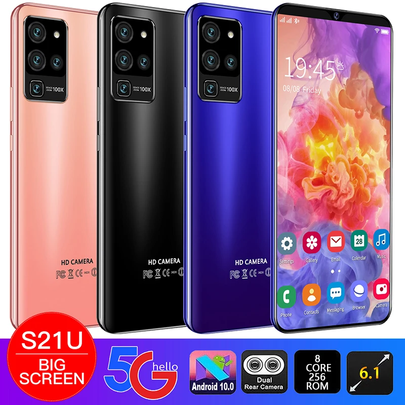 S21U Mobile Phone Android 6.1 inch 8-Core 256G