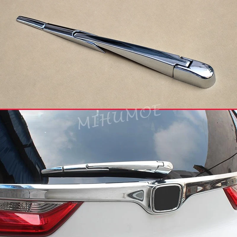 For Honda CRV CRV 2017 2018 2019 2020 Glossy Chrome Rear Windshield