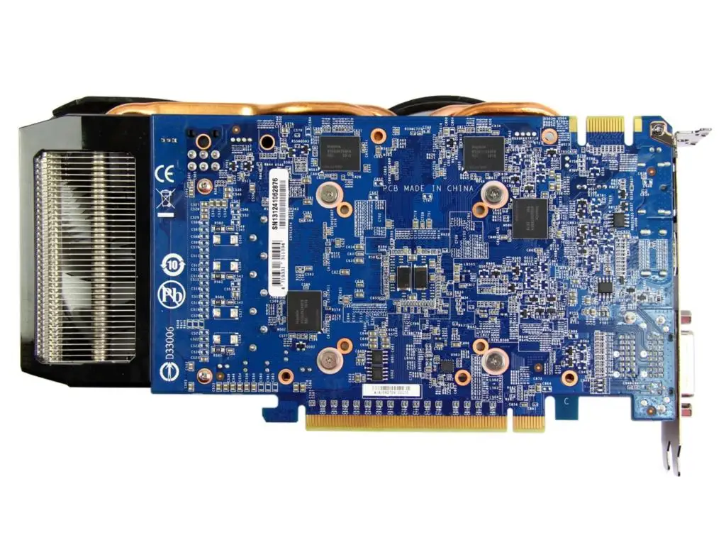 Видеокарты GIGABYTE GTX 650 2 Гб, видеокарта 192Bit GDDR5 GV-N65TBOC-2GD для nVIDIA Geforce GTX650 Ti Boost Hdmi Dvi VGA