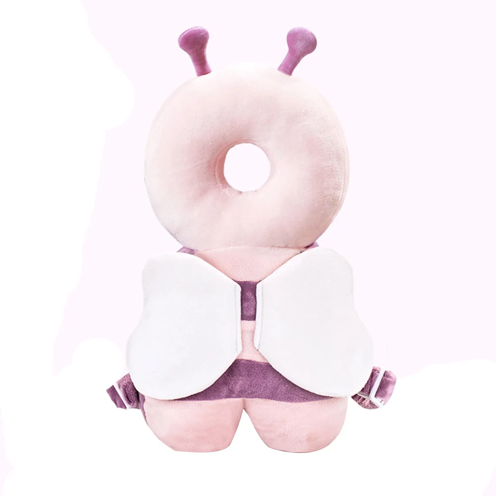 bed sheets Baby Head Protection Pad Toddler Headrest Pillow Baby Neck Cute Wings Nursing Drop Resistance Cushion Baby Protect linen bedding Bedding