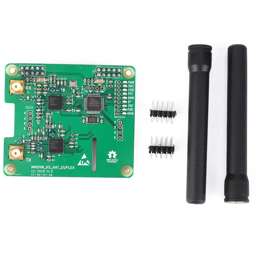 

mmdvm Hotspot Circuit Board 32-Bit ARM Processor 10mW Fit for Raspberry pi DMR/P-25/D-Star System Socket Panel