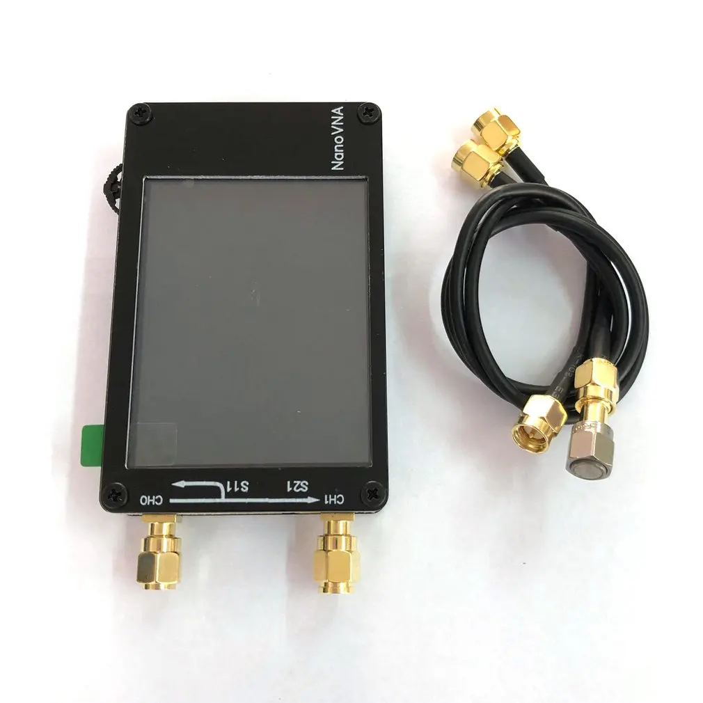 

50KHz-900MHz Vector Network Analyzer Kit MF HF VHF UHF Antenna 2.8 Inch Touch Screen Analyzing Tools