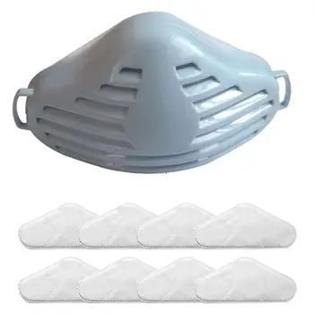 

Breathable Nose Air Filter Dust-proof Anti Haze PM2.5 Particulate Matter Pollen Protective Nasal Mask Safety Supplies