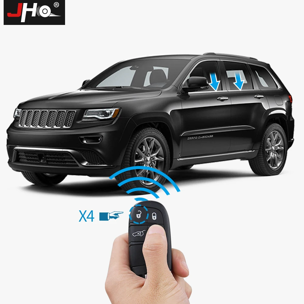 Automatic 4-Door Car Power Window Closer Module Kit For Jeep Grand Cherokee 2014-15 17 WK2 Accessories, Car Window Closer Module