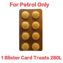 Fuel additive for Petrol  Only Carbon&Fuel System Cleaner Power Booster fuel saver (One Pack Treat 280Litres)