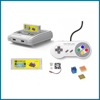 

Retroflag SUPERPi CASE-J NESPi Case with coolling fan+heatsink for Raspberry Pi 3B Plus (3B+)/3B