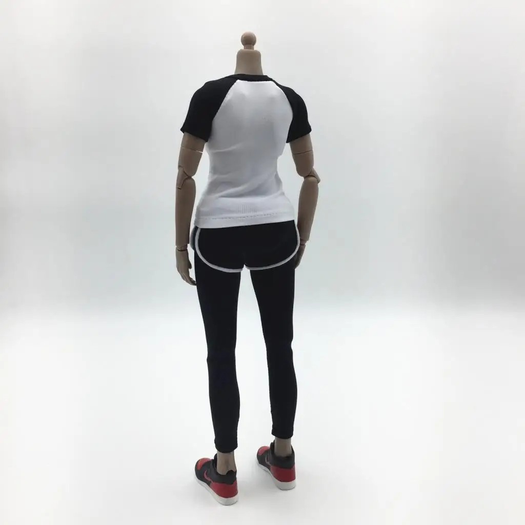 1/6 Women Sports Suit Set Female Clothing for 12