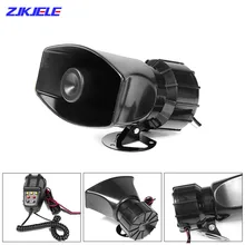 

12V 100W 7 Sound Loud Warning Siren Police Horn Fire Emergency Alarm Speaker Air Bugle Megaphone 110DB for Car Truck Security