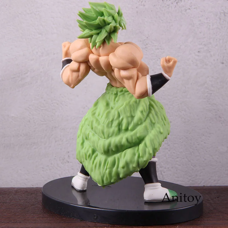 Аниме Dragon Ball фигурка для укладки Супер Saiyan Broly полная мощность Broly фигурка Dragon Ball ПВХ Коллекционная модель игрушки