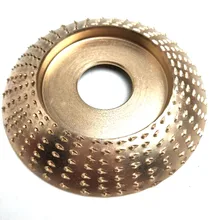 Disque abrasif d'angle en bois, pour meuleuse d'angle, revêtement en carbure, 85x22mm, outil rotatif de ponçage et de sculpture