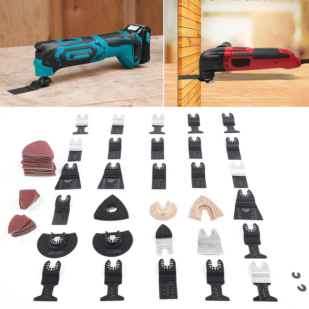 

108Pcs Universal Oscillating Wood Cutting Kit High Carbon Steel Cutting Polishing Tool Set Compatble For Multi-X