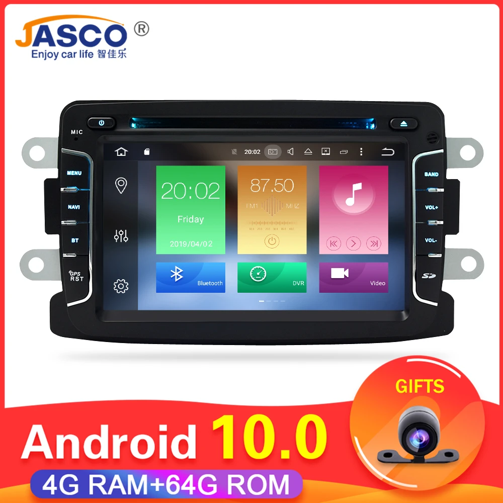 4G ОЗУ Android 10 0 Автомобильный DVD стерео для Renault Duster Dacia Sandero Logan Dokker Captur Lada Xray GPS