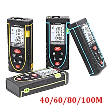 SNDWAY 40 м 60 м 80 м 100 м лазерный дальномер цифровой лазерный дальномер Лазерный Дальномер Лента измеритель расстояния Линейка Рулетка
