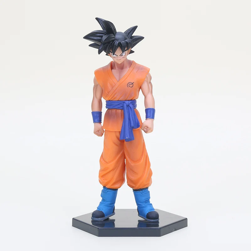 Аниме Жемчуг дракона стиль детей Гоку стволы Вегета лунчи 1/8 весы Dragon Ball Z фигурка ПВХ Коллекционная модель игрушки - Цвет: Темно-синий