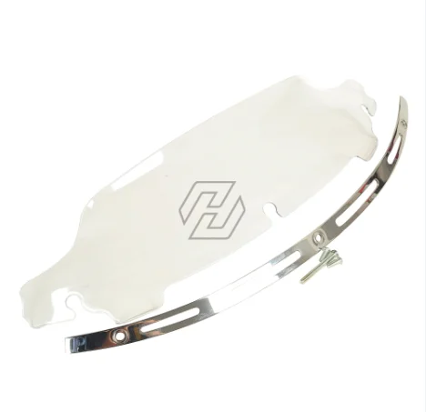 4," ветровое стекло+ накладка на лобовое стекло Чехол для Harley Touring Electra Street Tri Glide- 15 16 - Цвет: Transparent