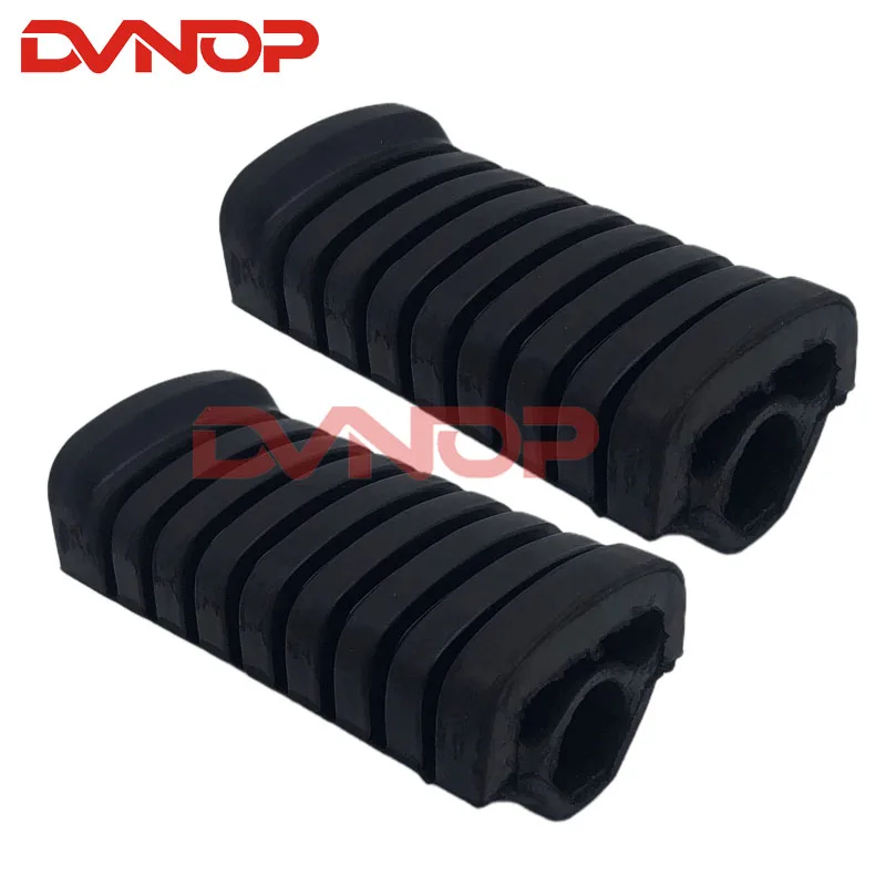 2 Pcs Motorbike Foot Peg Rubber Nonslip Footrest Pedal Foot Peg Cover Set For Honda WY125 