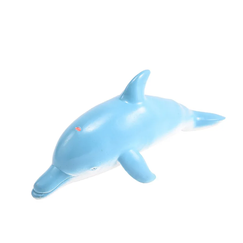

Large Size Oceans Animal Model Toy Soft Silcone Turtle Shark Dolphin Crocodile Model Educational Toy