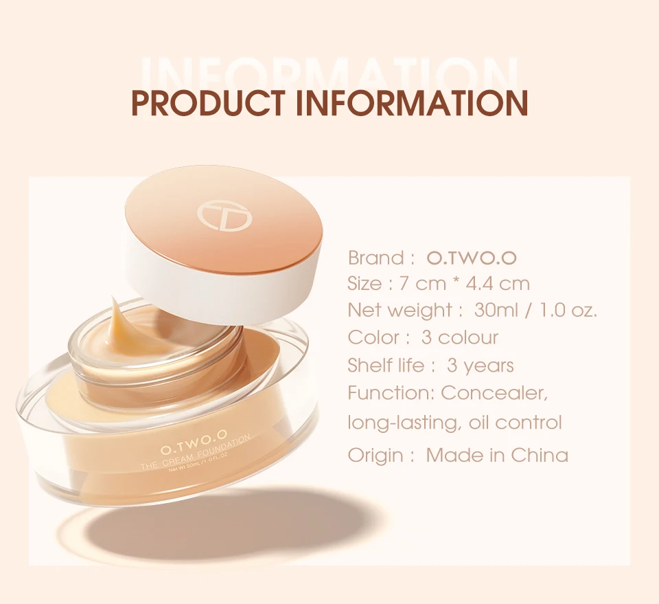 o two o cream foundation