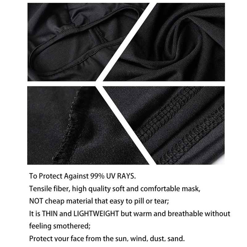Outdoor Sunscreen Balaclava Full Face Scarf Mask Tactical Military Motorcycle Wind Face Cover Cap Bicycle Cycling Headgear Men