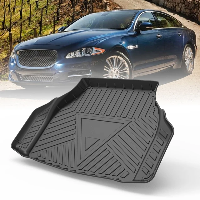 TPE Stamm Matte Für Jaguar XE 2017 2018 2019/F-Tempo 2017 2018 2019 2020/XJ  2011-2014 2015 benutzerdefinierte Gummi 3D Cargo-Liner Zubehör - AliExpress