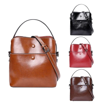 

New Leather Female Bag European and American Style Shell Shoulder