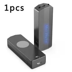 Purificador de aire portátil de iones negativos para coche, lámpara germicida ultravioleta UVC, Mini esterilizador de cuello colgante