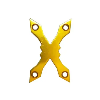 

2pcs Skateboard Deck Anti-Subsidence Pad Aluminium Alloy X-type Longboard Deck Protect Practical Accessories