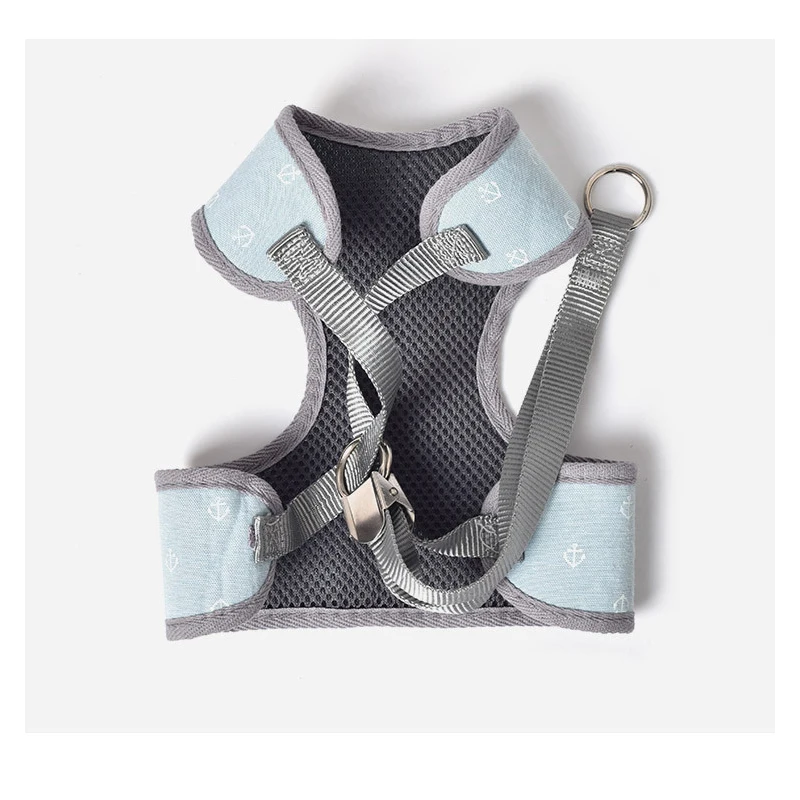 Дышащая сетка маленькая собачья повязка бант поводок для щенка и мягкая кошечка